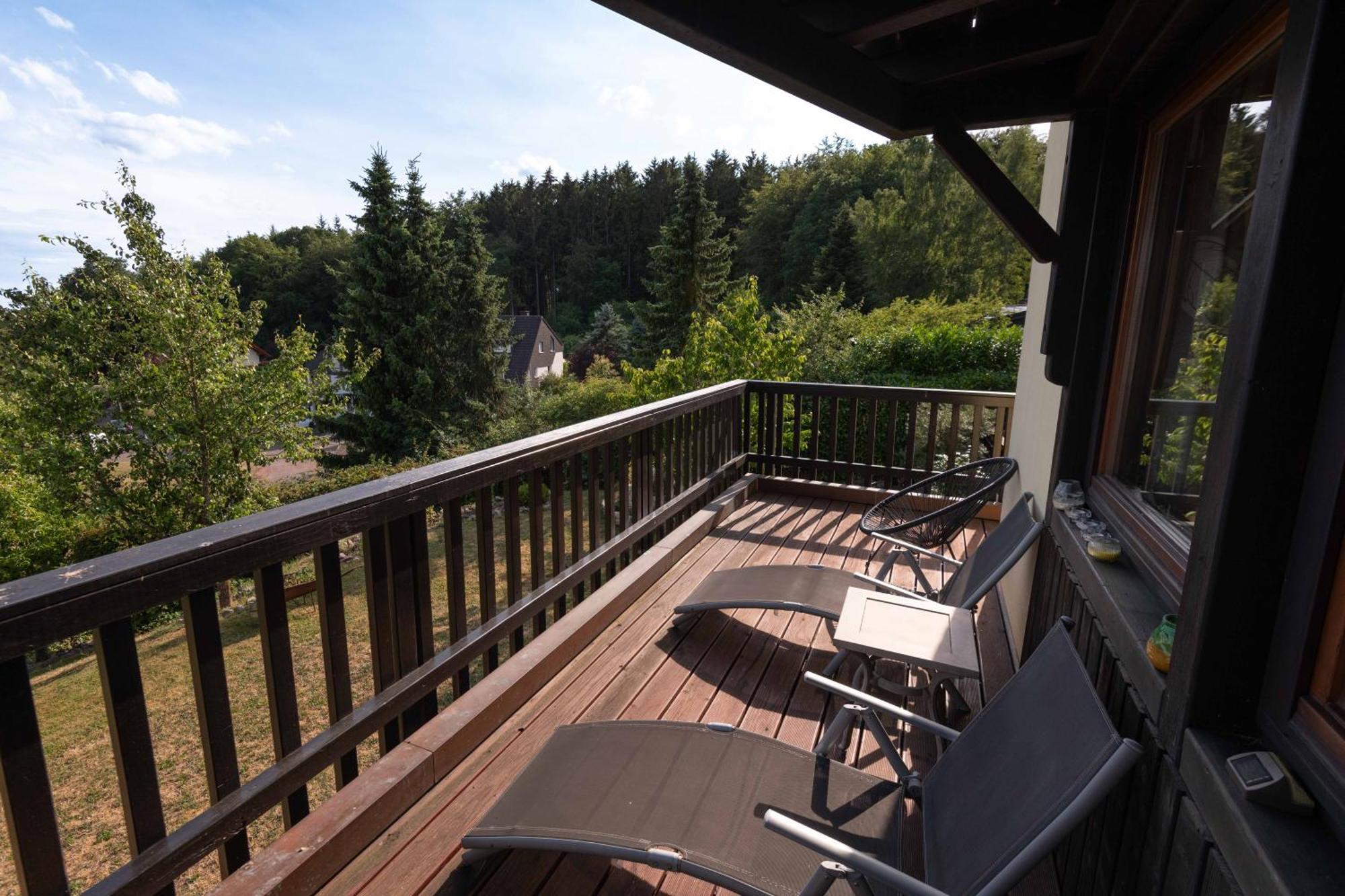 Villa Sonnige Aussicht Losheim Esterno foto