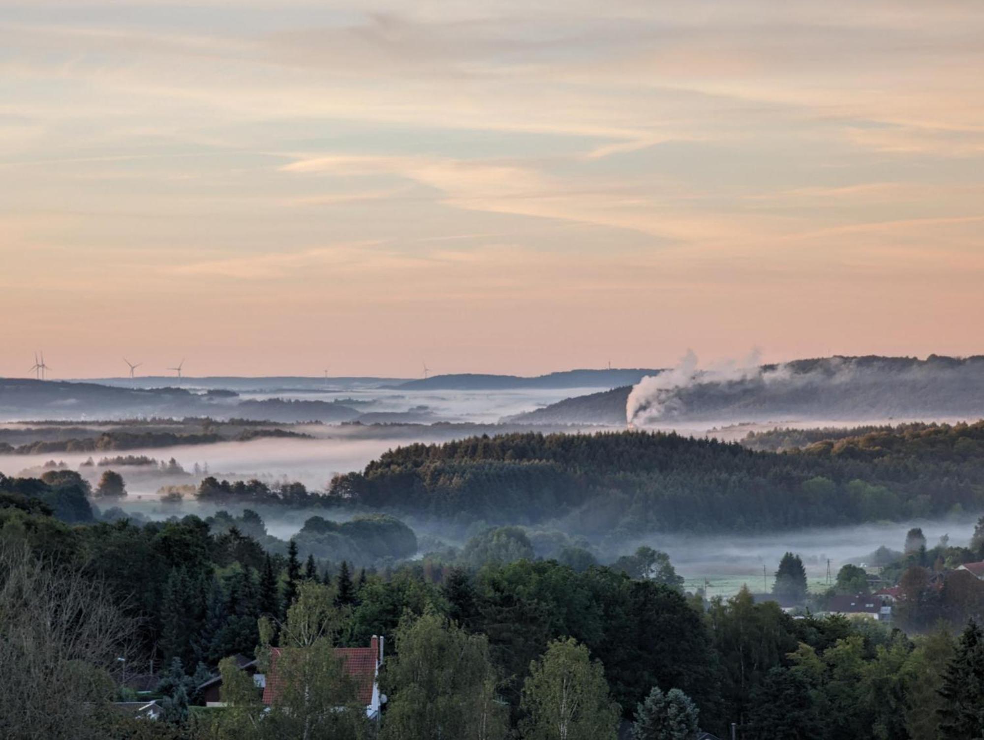 Villa Sonnige Aussicht Losheim Esterno foto